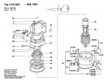 Bosch 0 603 269 160 Pas 1000 All Purpose Vacuum Cleane 220 V / Eu Spare Parts